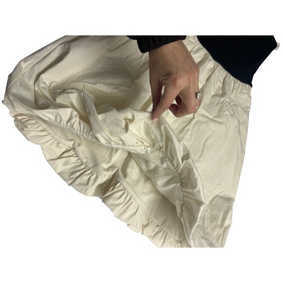 A New Day Strapless Ribbed Knit Bubble Skirt Mini Dress S Party Coquette - Picture 10 of 15